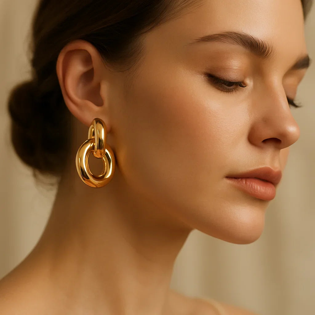 Gold Plated Earrings