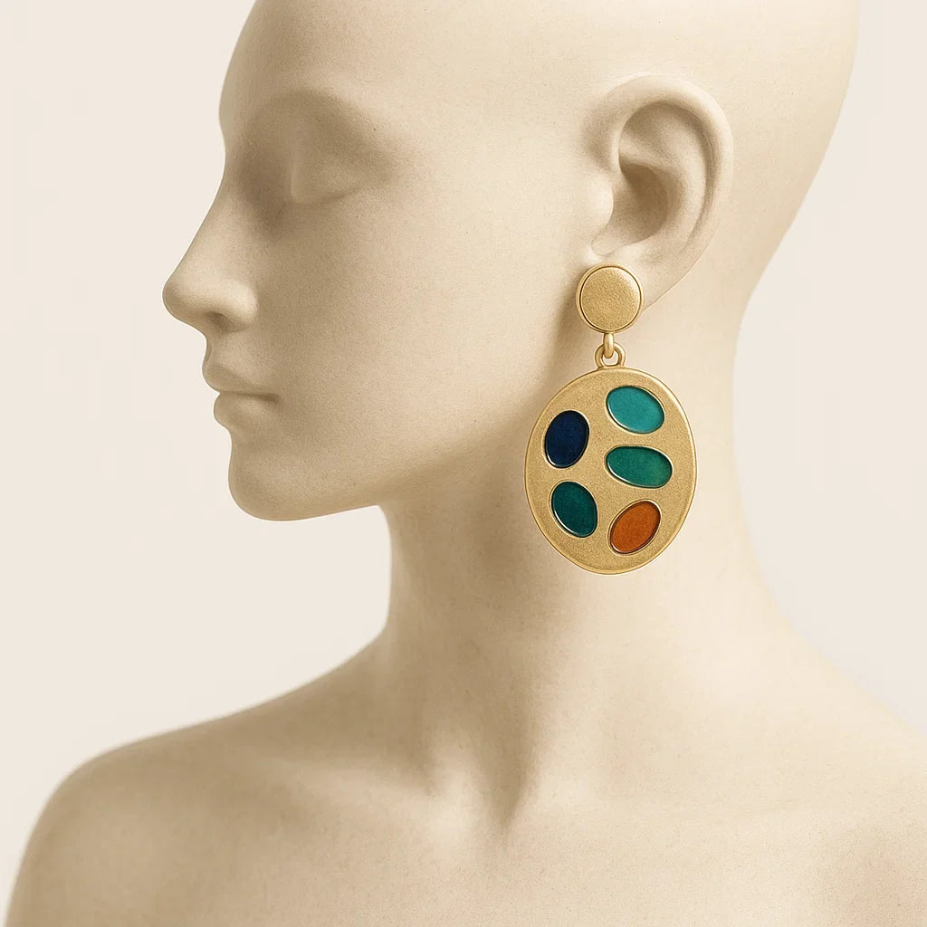 Patterned Palette Earrings