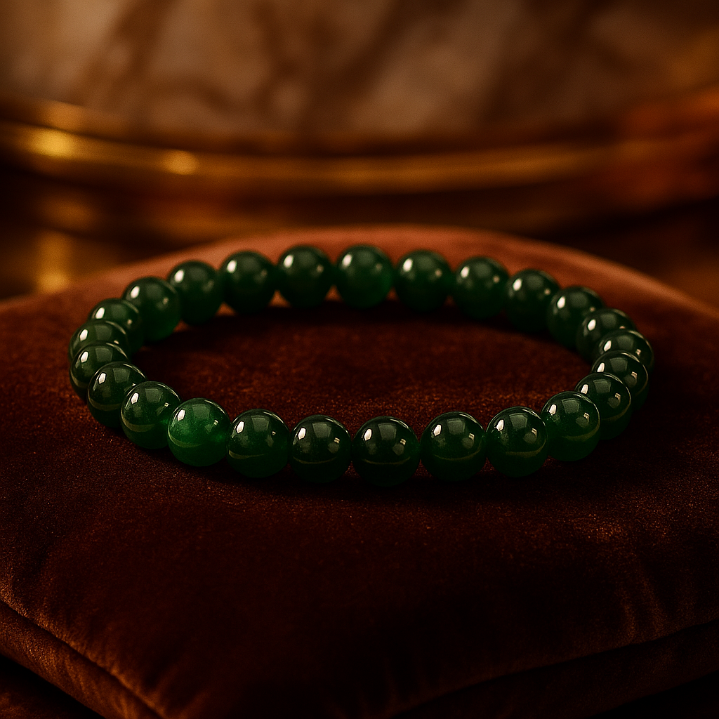 Green Aventurine Crystal Bracelet – Luck & Prosperity - Venoria
