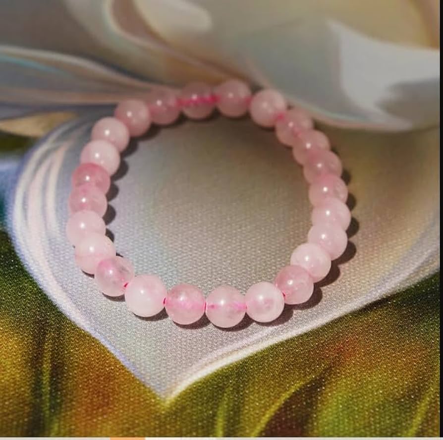 Rose Quartz Crystal Bracelet – Love & Harmony - Venoria