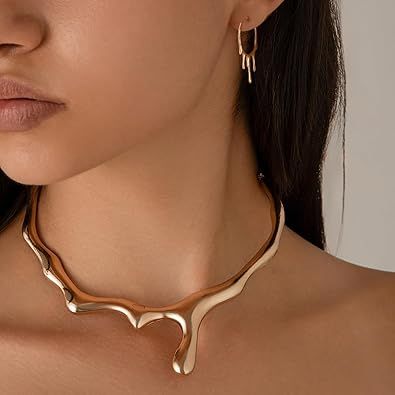Gold Drip Choker – Elegant, Premium, and Timeless Jewelry - Venoria