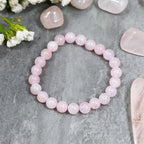 Rose Quartz Crystal Bracelet – Love & Harmony - Venoria