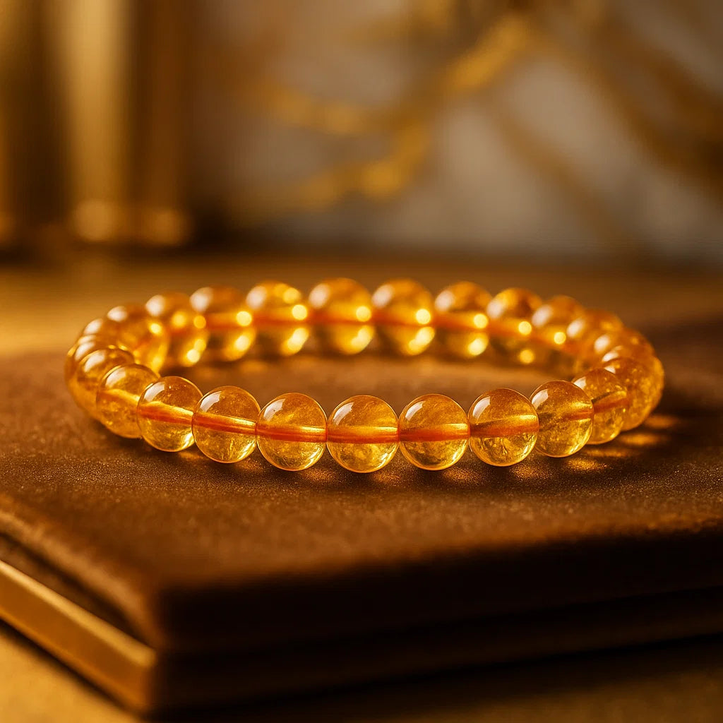 Citrine Crystal Bracelet – Abundance & Success - Venoria