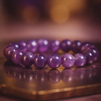 Amethyst Crystal Bracelet – Protection & Peace - Venoria