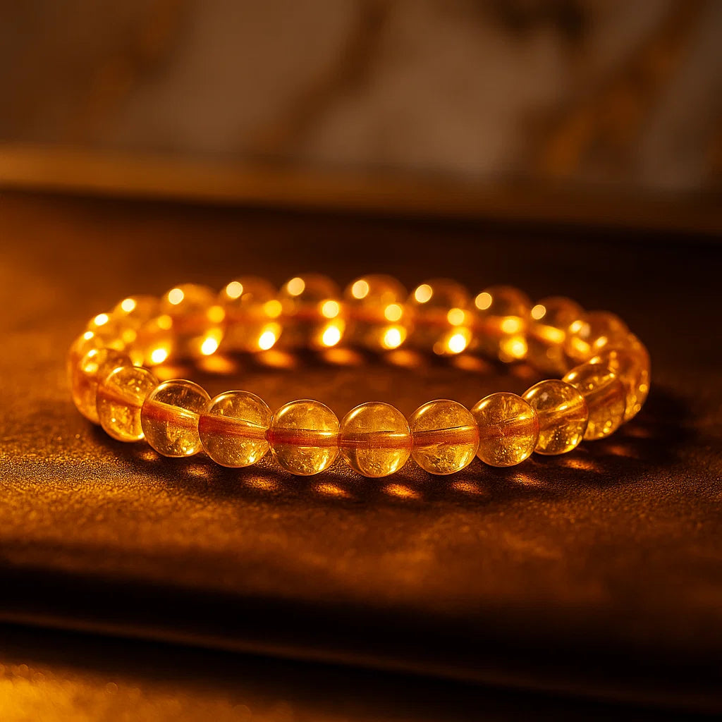 Citrine Crystal Bracelet – Abundance & Success - Venoria