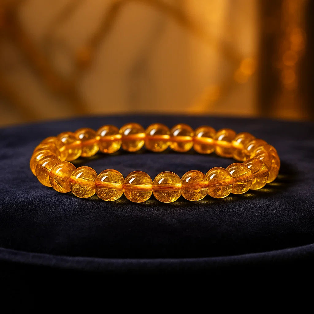 Citrine Crystal Bracelet – Abundance & Success - Venoria