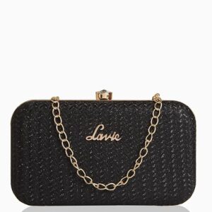 women's sparkle framed clutch | ladies purse handbag
