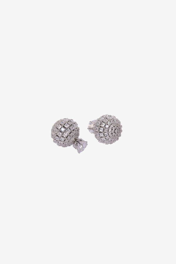 ornate silver earrings
