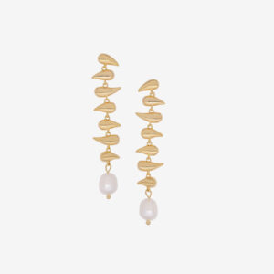 statement henge drop earrings
