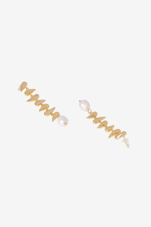 statement henge drop earrings