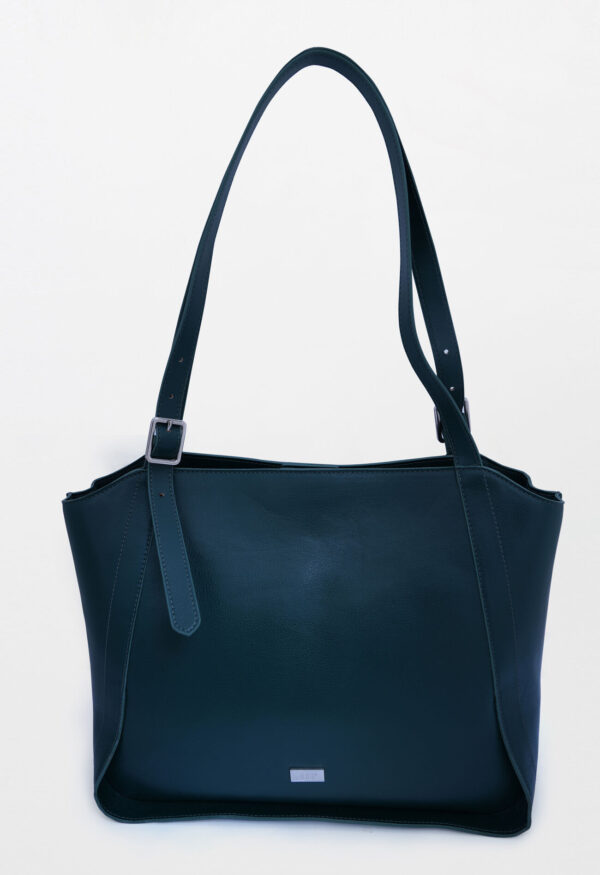 green tote bag