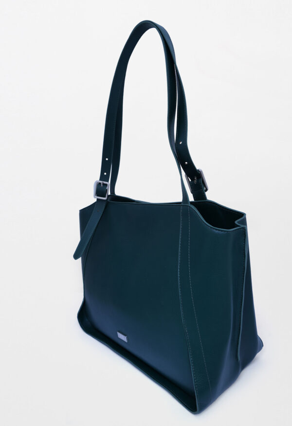 green tote bag