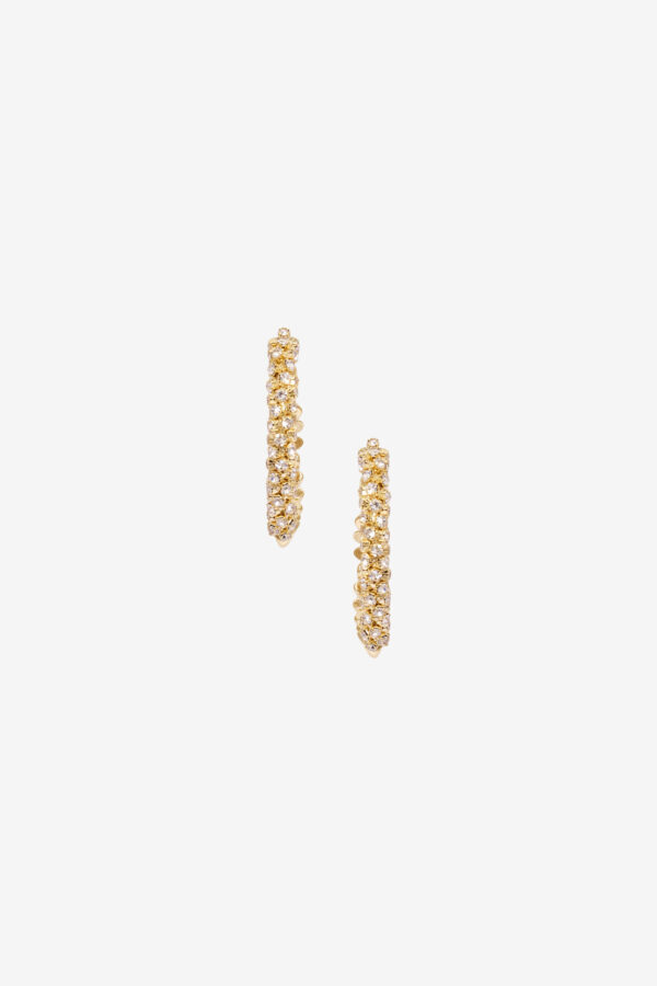 bunched beauty hoops