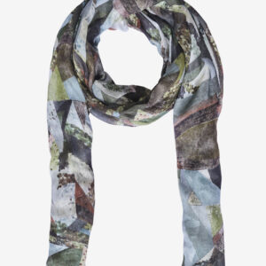 kaleidoscopic modal scarf