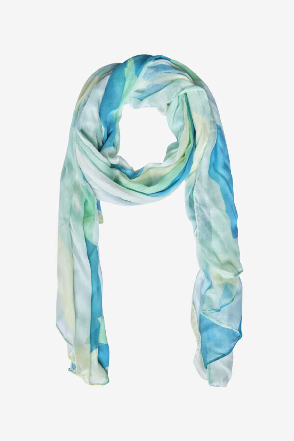 green oasis modal scarf