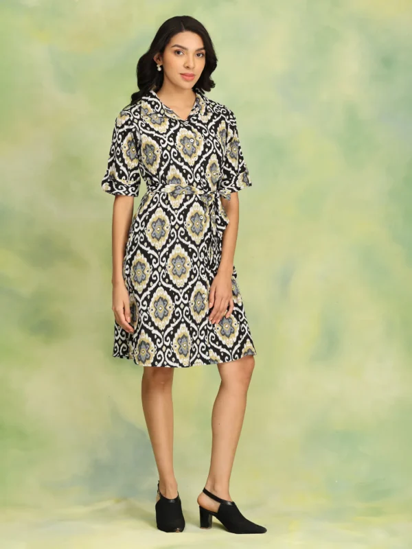 ikat enigma womens's ikat dress