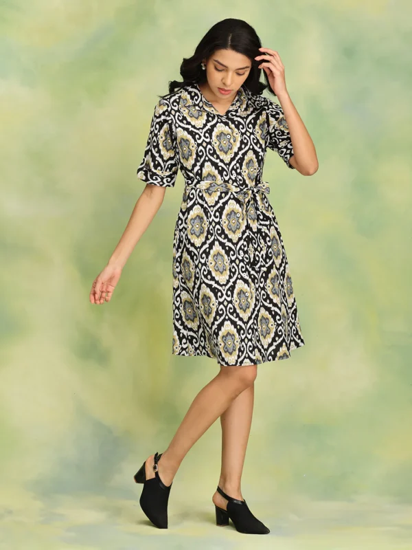 ikat enigma womens's ikat dress