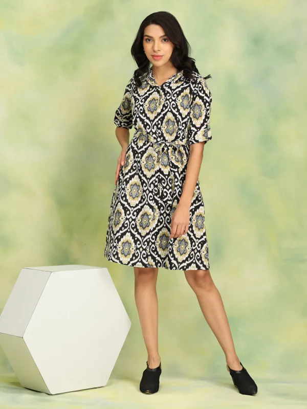 ikat enigma womens's ikat dress