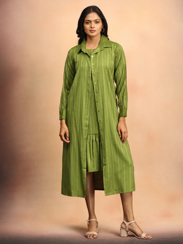 power palette women's dress set with jacket