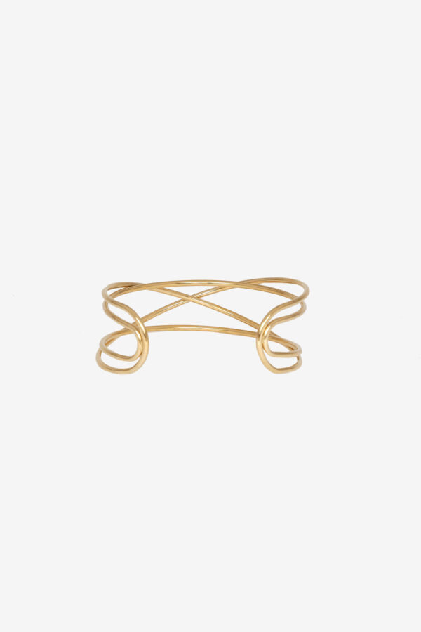 gold swivel cuff