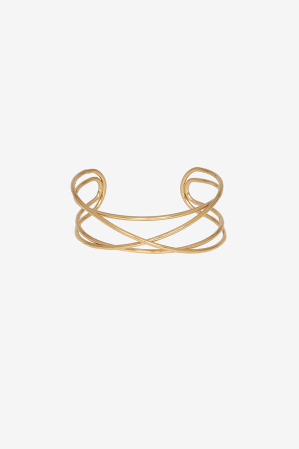 gold swivel cuff