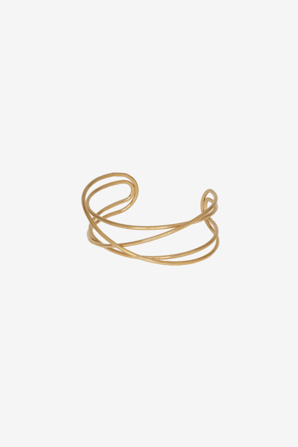 gold swivel cuff
