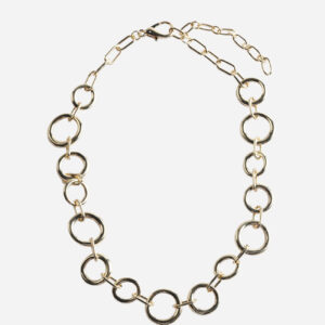 circular link necklace