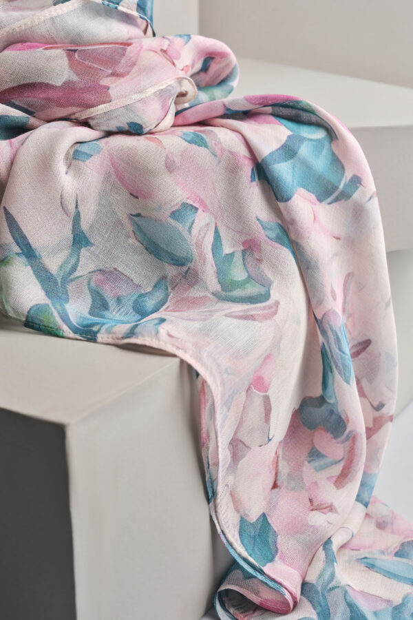 spring florals scarf