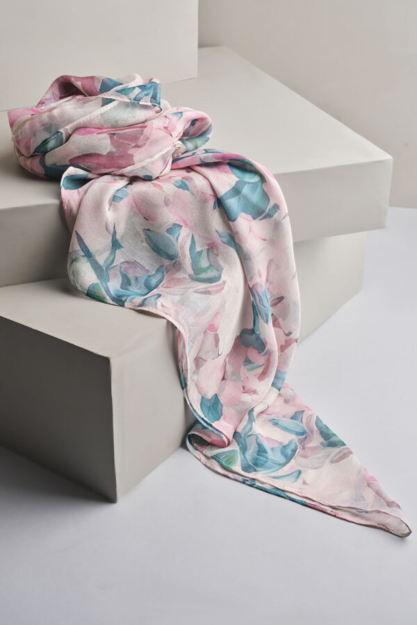 spring florals scarf