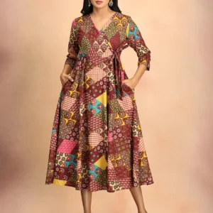 spiced swirl women's dress
