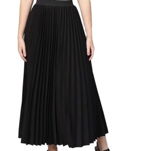 otabu women midi pleated skirt