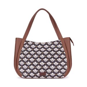 jute handcrafted vegan leather women's shoulder luna handbags