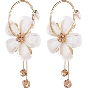 youbella jewellery earings gold plated floral earrings for girls and women
