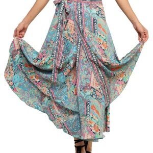 ke kanha exports skirt for woman | women skirts wrap skirt perfect for beach | summer top | boho | short & long skirt | stylish lehenga type
