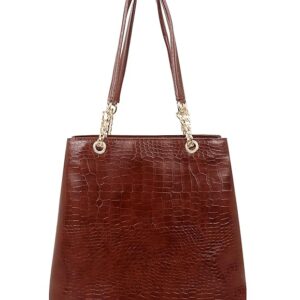 daisy star women fashion tote purse – stylish canvas handbag with zip pocket for ladies, girls, office, travel, shoulder bag