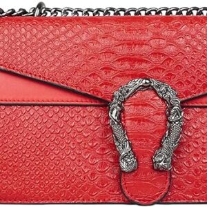 girls utility cross body shoulder sling bag clutch purse with adjustable chain strap